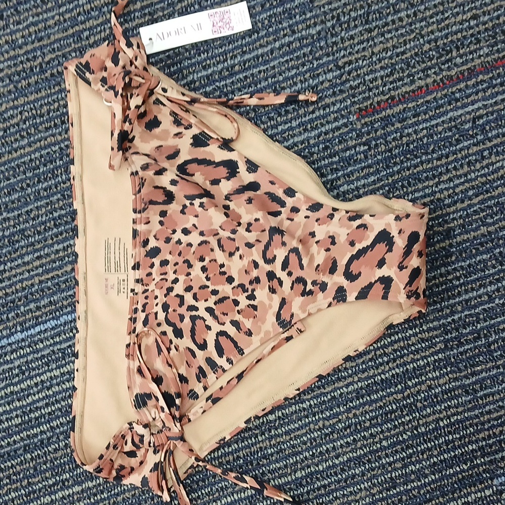 New Adore Me Nadzia Contour Bikini Bottoms | Leopard‎ XL - Picture 3 of 5